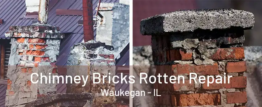 Chimney Bricks Rotten Repair Waukegan - IL