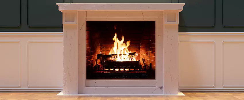 Decorative Electric Fireplace Installation in Waukegan, Illinois