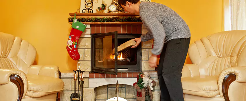 Gas to Wood-Burning Fireplace Conversion Services in Waukegan, Illinois