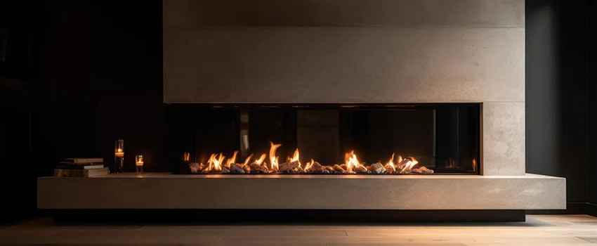 Gas Fireplace Ember Bed Design Services in Waukegan, Illinois