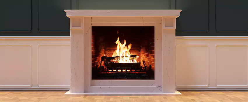 Open Flame Wood-Burning Fireplace Installation Services in Waukegan, Illinois