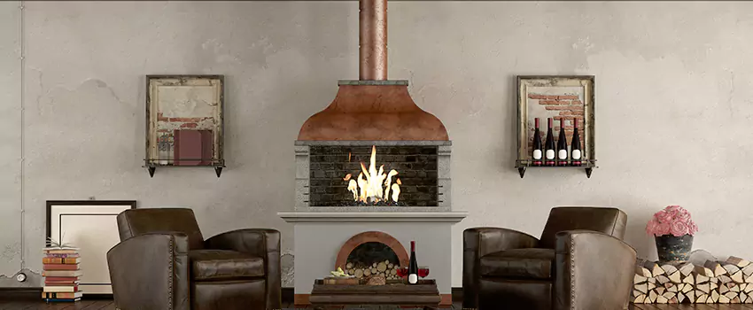 Thelin Hearth Products Providence Pellet Insert Fireplace Installation in Waukegan, IL